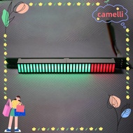 CAMELLI Music Level Indicator Module, Adjustable Brightness 32-Bit 8 Effects Sound Level Display Boa