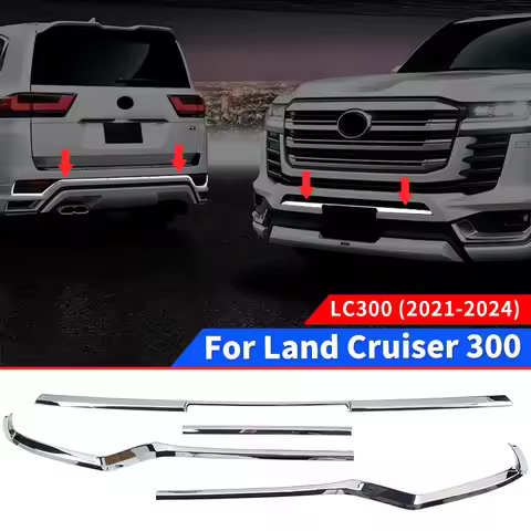 For 2021 2024 Toyota Land Cruiser 300 LC300 FJ300 VXR GXR Exterior Accessories Front and Back bumper