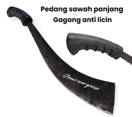 PEDANG BABAT RUMPUT/PEDANG SAWAH GAGANG ANTI LICIN