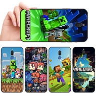 Soft black phone case for OPPO F11 Pro A9X A9 SX31 Minecraft game caseg