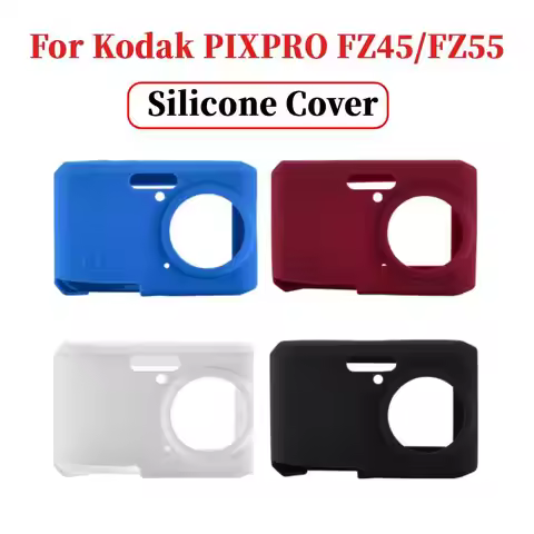 Easy Hood Case for Kodak PIXPRO FZ45/FZ55 Digital Camera Soft Silicone Camera Case w/Lanyard Lightwe