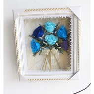 Eternal ROSE BOUQUET PICTURE FRAME