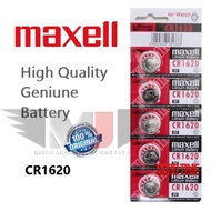 100% Ori CR1620 MAXELL ORIGINAL LITHIUM BATTERY (BATERI JAM TANGAN CALCULATOR DAN REMOTE CONTROL)