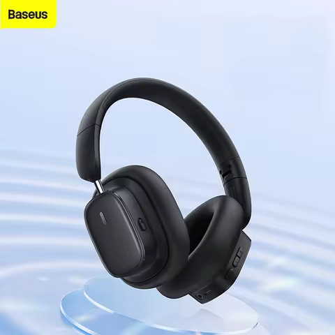 Baseus H1i ANC Wireless Bowie Headphone Bluetooth 5.3 Noise Cancellation Hi-Res 38db 3D Spatial Audi