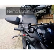 ✳NEMO DUCATI side mirror Universal. NMAX Aerox XMAX ADV CLICK RAIDER SNIPER PCX MIO Mutarru SEC