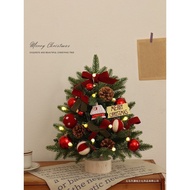 Mini Christmas Tree 2025 New Style ins Style Desktop Household Package Small diy Ornaments Christmas