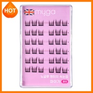 [myga] No-Glue One-Touch Cluster Lashes, 1set, 1pc / Korean Cluster Lashes / Glue-Free Application b