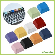 WIN 10pcs XDA2 Keycaps 1U Multi Color Pbt Keycap for Game Mechanical Keyboard Keycap