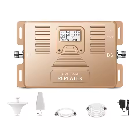 ATNJ new dual band 850/AWS(1700/2100MHz) smart phone signal repeater