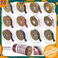 Ribbon Satin/Riben Gift Box/Riben Murah/Ribbon Love You/Riben Cantik/Ribbon Bouquet/Riben Hantaran/S