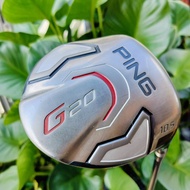 DRIVER PING G20 องศา 10.5 ก้าน TFC330D FLEX SR ก้านดีมาก ไดร์ฟเวอร์ G20 ใช้วัสดุใหม่ ที่เรียกว่า Ti 