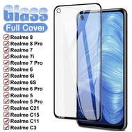 TEMPERED GLASS 5D 9D REALME 6 / 6 PRO / 7 PRO / 8 PRO FULL GLUE FULL COVER