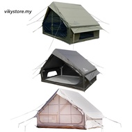 6.3 Square Meters Inflation Air Tent House Rainproof for Family Outdoor Travel [vikystore.my]