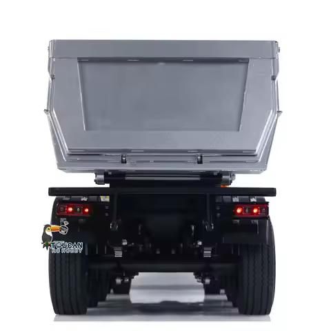 1/14 Scale Kabolite 4X4 RC Tractor Truck with 3Axles Electric Lifting Dump Trailer RTR Remote Contro