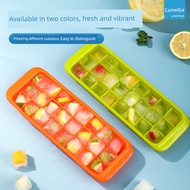 ice cube tray ice tray Camellia Silicone Ice Cube Tray Freezer Container with Lid Household Frozen I