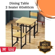 NQs Dining Table Set 2 Seater Dining Simple Dining Set Space Saver Dining Set Table and Chairs