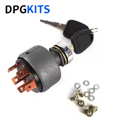 549-00110A 2549-1152 Ignition Switch with 2 Keys for Doosan Daewoo DH55-5 DH60-7 DH80-7 DH130-5 DH15