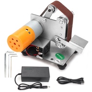 Sifang เครื่องขัดกระดาษทรายไฟฟ้าแบบ DIY เครื่องขัดมินิเครื่องขัดสายพานทรายเครื่องลับมีดพร้อมสายลับมี