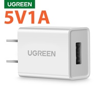 UGREEN เครื่องชาร์จ USB 5V1A สําหรับ iPhone 13/12/11/8 Pro Max Xiaomi Samsung หูฟังบลูทูธ