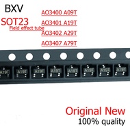 50PCS AO3400 AO3401 AO3402 AO3404 AO3406 AO3407 AO3415 AO3416 AO3404 AO3406 AO3415 SMD SOT-23 Crysta