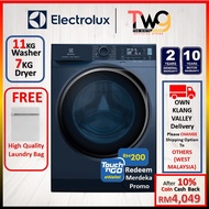 [WITH GIFT] Electrolux 11/7kg UltimateCare 700 Front Load Washer Dryer EWW1142R7MB EWW1142Q7WB