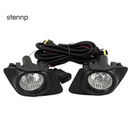 Pair Front Bumper Fog Light Lamp Assembly with Switch Wring Harness for  SIRION 2006-19 for  PASSO 2