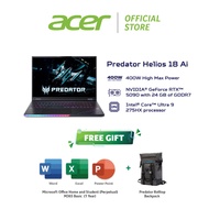Acer Predator Helios 18 Ai  PH18-73-90Z9 Gaming Laptop (RTX5090 24GB/Core Ultra 9/96GB DDR5/4TB SSD/