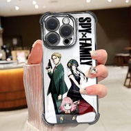 SPY FAMILY 02 design Plating Phone Case For IPhone 17 16 15 14 13 12 11 Pro XS Max Plus X XR 8 7 SE2