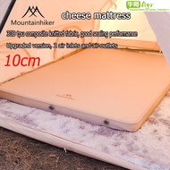 Mountainhiker ComfortPro Double Sponge Air Mattress - Self-Inflating Sleeping Pad for Ultimate Camping Comfort