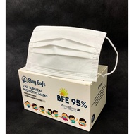 1 SET[BUY 1 BOX GET 2 BOXES FREE] ASTM F2100/ EN 14683 CERTIFIED] PETITE FACE / CHILDREN Stay Safe 3-Ply Surgical MaskS