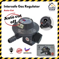 SIRIM INTERSAFE Auto Cut Gas Regulator LPG Automatic Gas Cylinder Head Kepala Gas