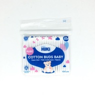 Huki Ear cleaner COTTON BUD BABY HUKI PURE COTTON CONTENTS 100 PCS CI0081