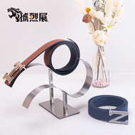 Cos Hulie exhibition stainless steel belt display rack belt shelf display rack belt display props Na