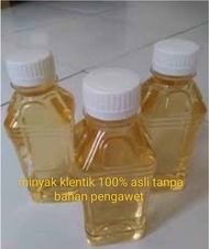 minyak goreng minyak klentik kelapa asli 250ml