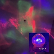 Mylight.id (ADA SPEAKER) Magical Aurora Projector Lamp / Aurora Borealis Lamp / Daren Wave / Galaxy 