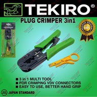 RJ45 RJ11 Crimping Pliers 3in1 Crimping Plug 8P 6P