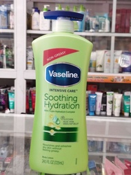 Dưỡng Thể Vaseline Intensive Care Soothing Hydration 725ml