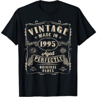 Made In 1995 Aged Perfectly Original Parts 30Th Birthday 30 Years Gift T Shirt