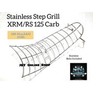 ☏✠Stainless Step Grill for RS/XRM 125 Carb