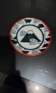 富士山碟(美濃燒，日本制,made in Japan)