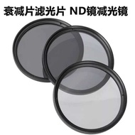 Industrial Lens Medium Gray Density Attenuation ND ND Filter 37 40.5 43 46 49 52 55 58 * 0.75