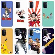 OPPO A74 4G / 5G Case Silicone TPU Back Cover OPPO A74 A 74 OPPOA74 Cartoon Soft Phone Casing