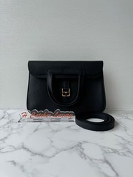 Hermes Halzan 25 Black 金扣