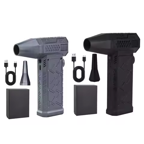 Mini Turbo Jet Fan Powerful Air Blower 130000RPM Wind Speed 52m/s Brushless Motor Handheld Duct Fan 