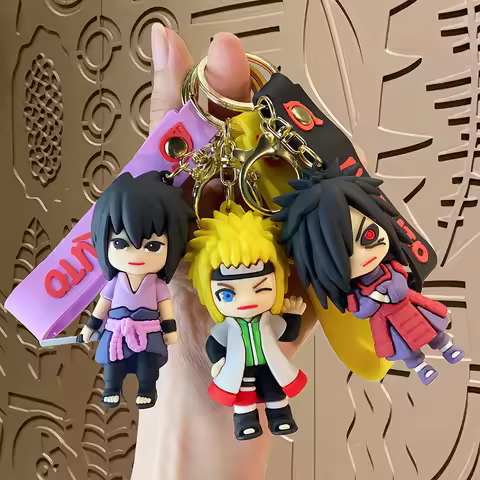 Naruto Anime keychain Hatake Kakashi Character Key Chain Cartoon, Bag Car Key Decorations Gifts for 