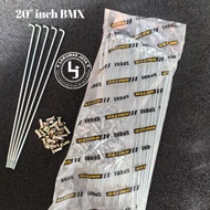 BMX bicycle spokes 20 inch BMX bicycle spokes United Crom