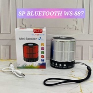 WS-887 Portable Bluetooth Speaker Music Player/ Bluetooth Speaker Music Box Mini Active Speaker