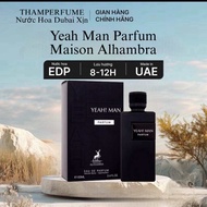 [ Tặng 1 Chiết Mini] Nước hoa Dubai Xịn Nam Yeah Man Maison Alhambra 100ml fullseal Cam Kết Chính Hã