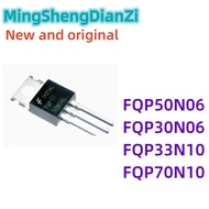 5PCS FQP30N06 30N06 FQP33N10 33N10 FQP65N06 65N06 FQP70N10 70N10 TO-220 Field Effect Transistor