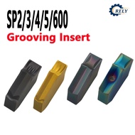 10PCS SP200/ SP300/ SP400/ SP500/ SP600 CNC Grooving Inserts CVD/PVD Coating Carbide Blade